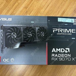ASUS RX 9070xt PRIME 판매합니다