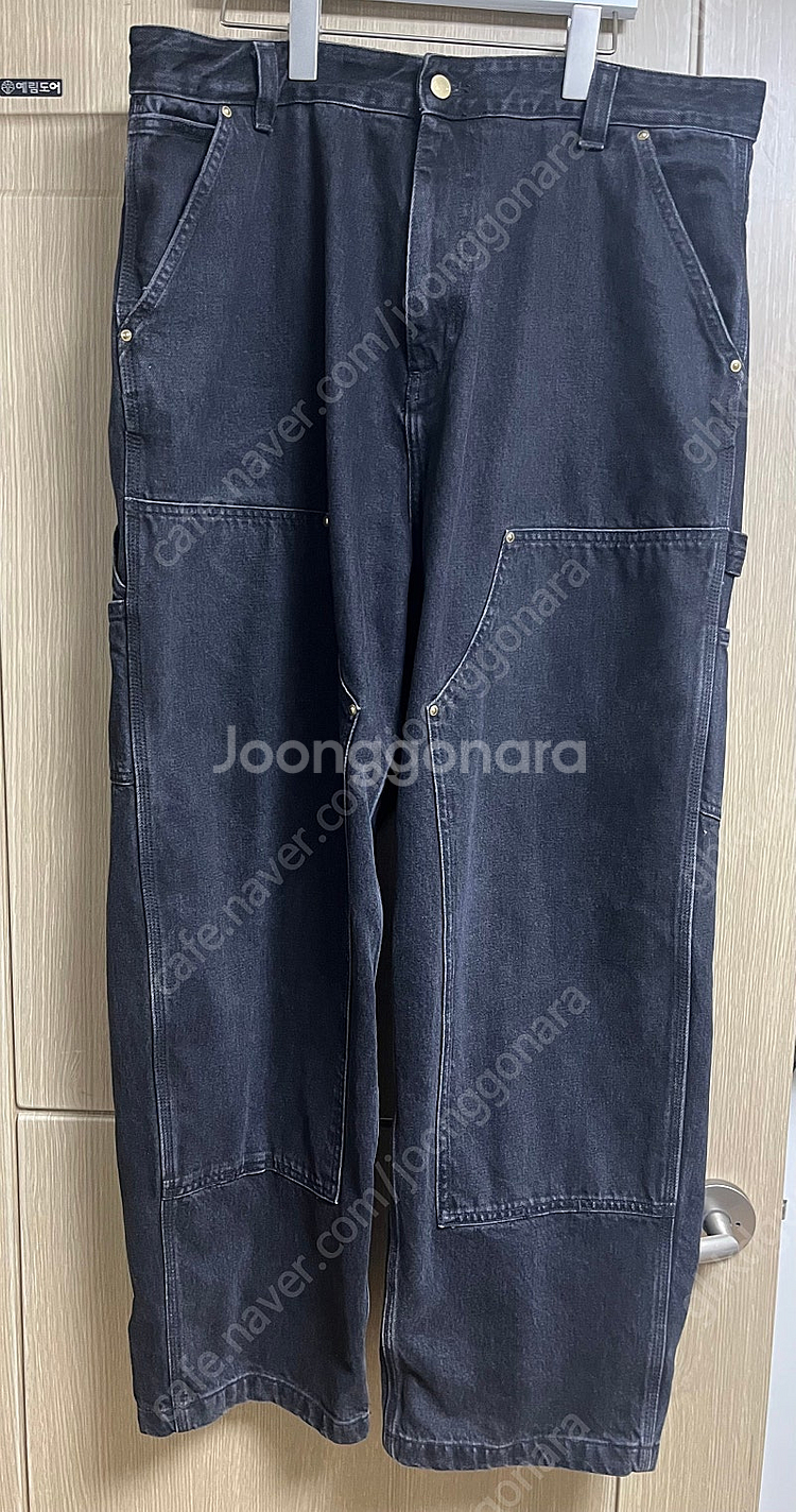 칼하트 wip 내쉬 더블니 팬츠 L 판매합니다--3