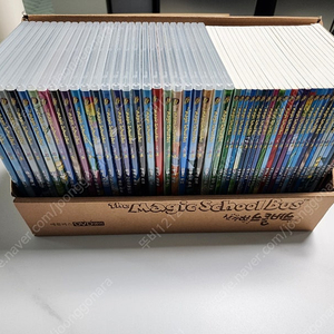 신기한매직스쿨버스 DVD 영한대본 세트 팝니다.