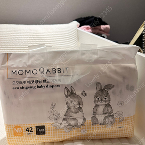 모모래빗 에코씽씽 밴드 기저귀 NB