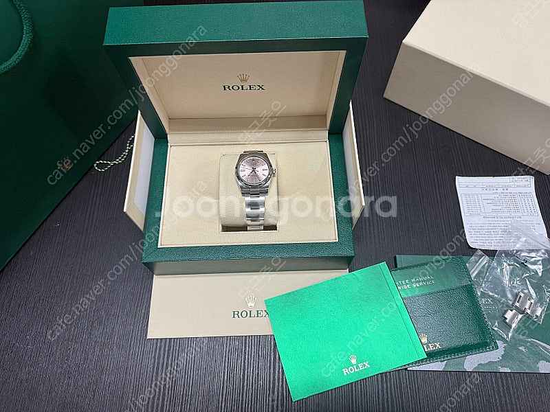 로렉스 오이스터 퍼페츄얼 스틸 34mm--0