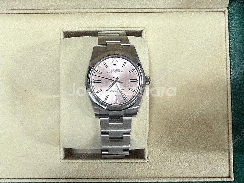 로렉스 오이스터 퍼페츄얼 스틸 34mm--1