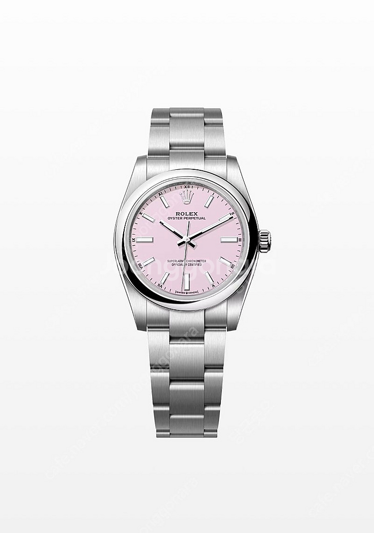 로렉스 오이스터 퍼페츄얼 스틸 34mm--2