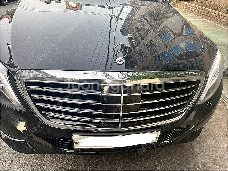 W222 S500 전기형 앞범퍼 , 그릴 , 뒷범퍼 팝...--3
