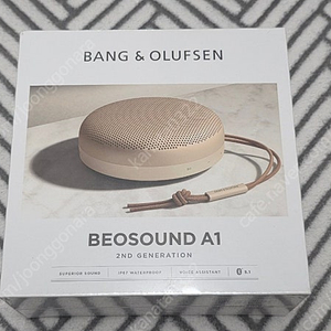 뱅앤올룹슨 B&O 베오사운드A1 2세대 블루투스 스피커 골드 미개봉