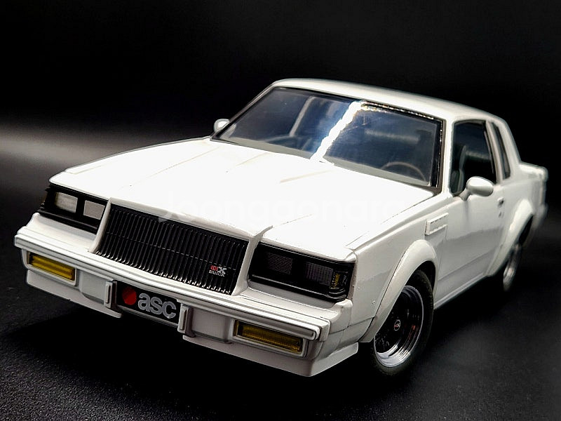 1/18 GMP 뷰익 GNX X-RAY 화이트 색상 판...--0