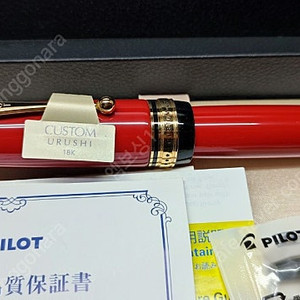 파일롯트 커스텀 우루시 버밀리온 pilot custom urushi