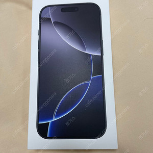 [미개봉] 아이폰 프로 16 블랙티타늄 256GB 애플케어+ 포함