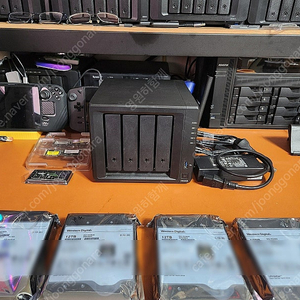 시놀로지 DS420+ 램18G + WD 울트라스타 48TB + M.2 512G