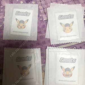 자이언츠 피카츄냐냐 띠부씰 판매