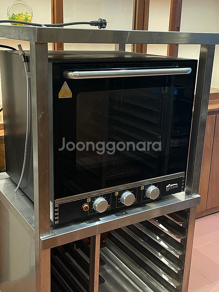지에라 스팀멀티 오븐+ 제작 스텐랙--1