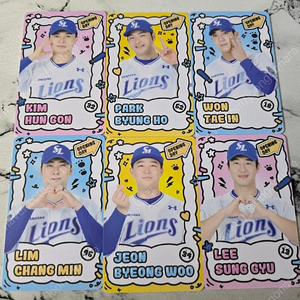 삼성 라이온즈 포카
