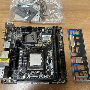 i7-3770 CPU + Z77E-ITX 메인보드 + 16GB RAM 세트