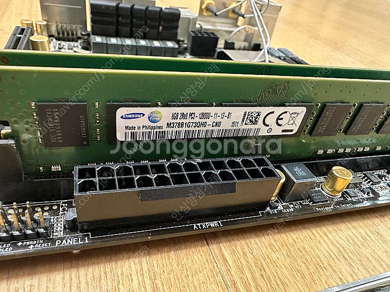 i7-3770 CPU + Z77E-ITX 메인보드 + ...--3
