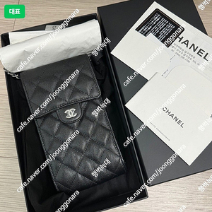 샤넬 클래식 캐비어 폰홀더백 블랙 은장 31번대 ( 새상품 ) 판매합니다