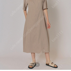 (새상품) MAISONMARAIS 메종마레 원피스 [BEIGE] 34사이즈