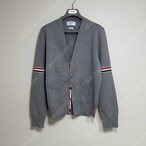 정품 톰브라운 신형 암밴드 가디건 그레이 3 사이즈