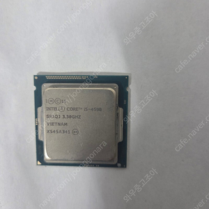 i5 4590 i5 4세대 cpu불량 cpu고장 cpu인식안됨 1만