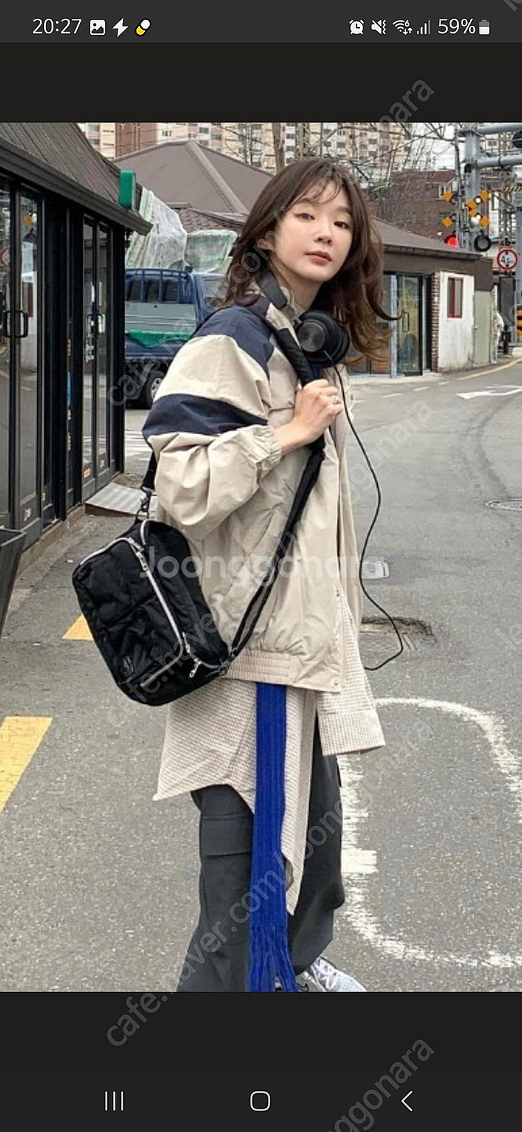 [무배] 마리떼 강민경 바람막이 윈드브레이커--1