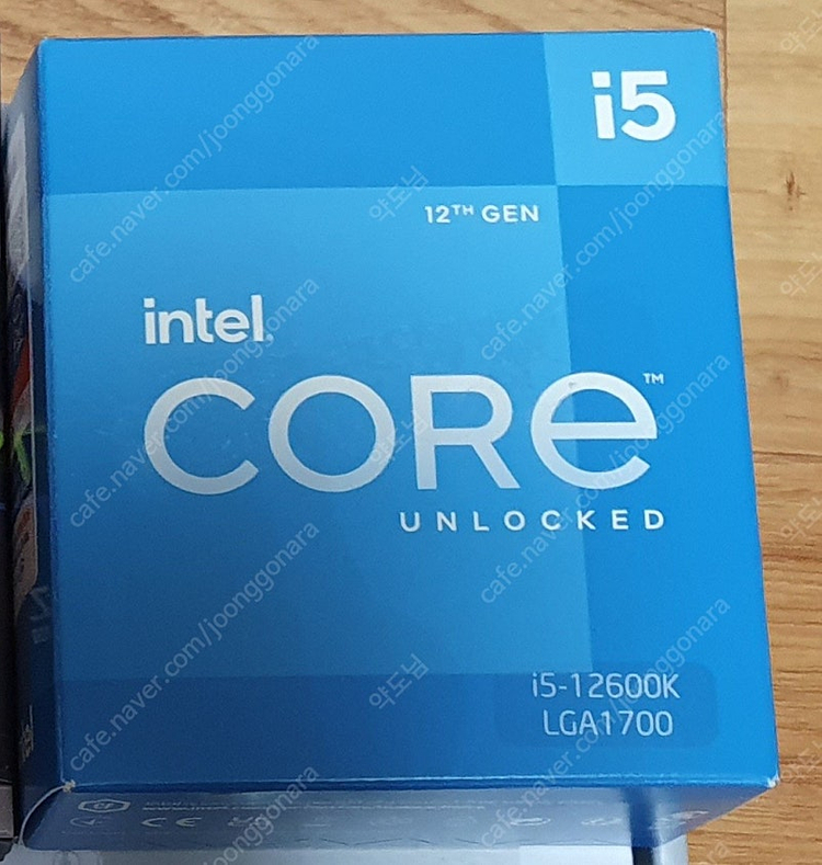 (택포)인텔 Intel I5-12600K 국내정품 풀박스--2