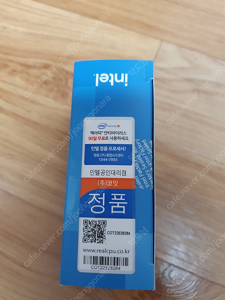 (택포)인텔 Intel I5-12600K 국내정품 풀박스--3