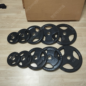 아미쿠스 바벨 중량 원판 105KG 풀세트