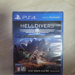 ps4 헬다이버스팝니다