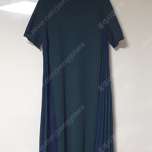 랑방컬렉션 LANVIN COLLECTION 20 사이드 플리츠 니트 원피스 (F)