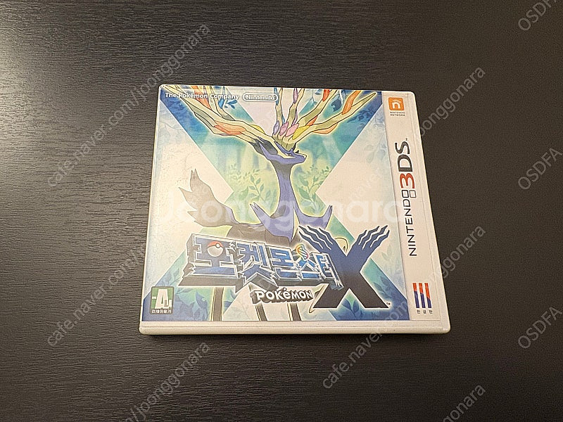 닌텐도 3ds 포켓몬 X 곽팩 풀박스--0