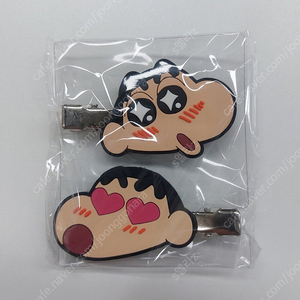 컬러그램 짱구 헤어핀 미개봉 새상품