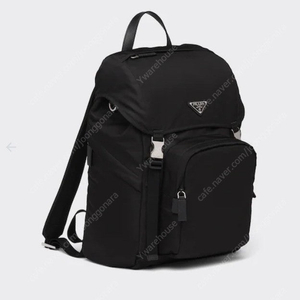 프라다 2vz135 리나일론 앤 사피아노 레더 백팩 블랙