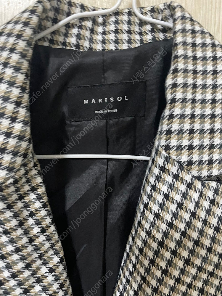 Marisol 체크자켓--1
