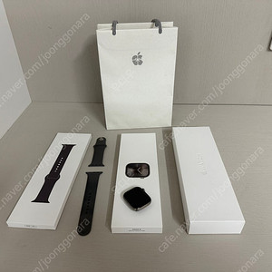 애플워치10 티타늄 네추럴 42mm 애케플