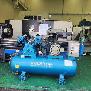에어콤프레샤10HP(7.5kw),20(15kw)마력.보조탱크,건조기.
