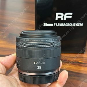 상태좋은 캐논 rf35mm f1.8 팝니다