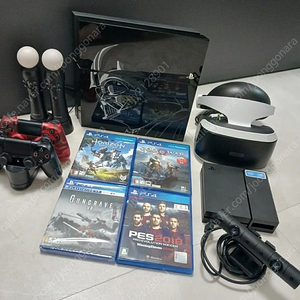 PS4 스타워즈에디션 1테라 VR풀셋.듀얼쇼크2.게임4