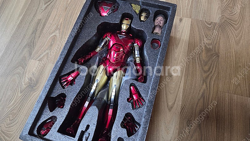 핫토이 아이언맨 마크6 2.0--7