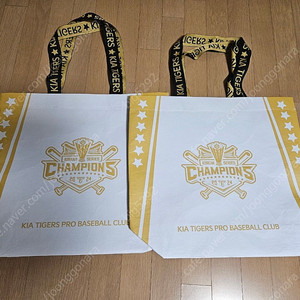 기아 타이거즈 개막전 기념 우승 리유저블백 가방