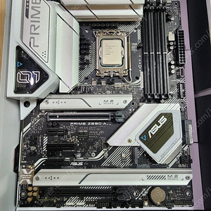 i7 12700f + ASUS PRIME Z690-A 메인보드 세트