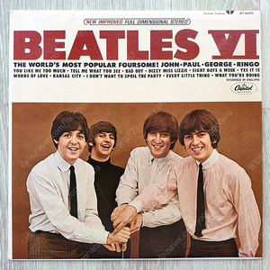 The Beatles - The Early Beatles / Beatles VI 미국반