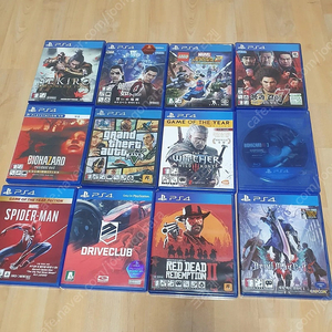 PS4 타이틀 위처 3 고티, gta5 등 판매합니다.