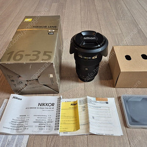 니콘 af-s 16-35mm f4 ED VR N 풀프레임 광각줌렌즈
