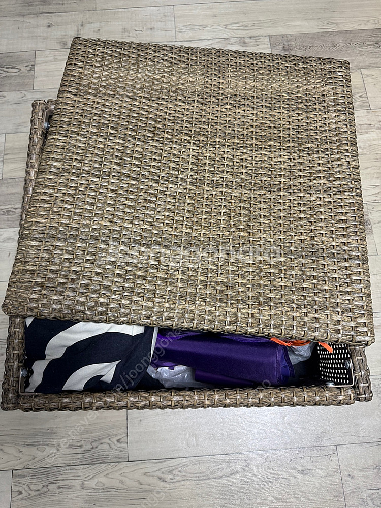 이케아 테이블 62x62x32cm 스틸--0