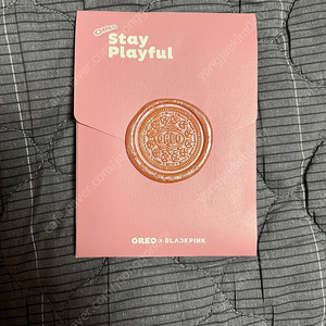 블랙핑크 오레오 한정판 포토카드 미개봉