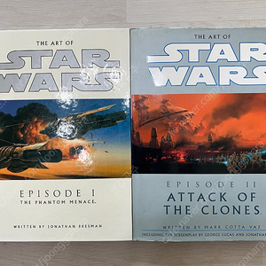 The Art of Star Wars-Episode 1, 2 영어 원서