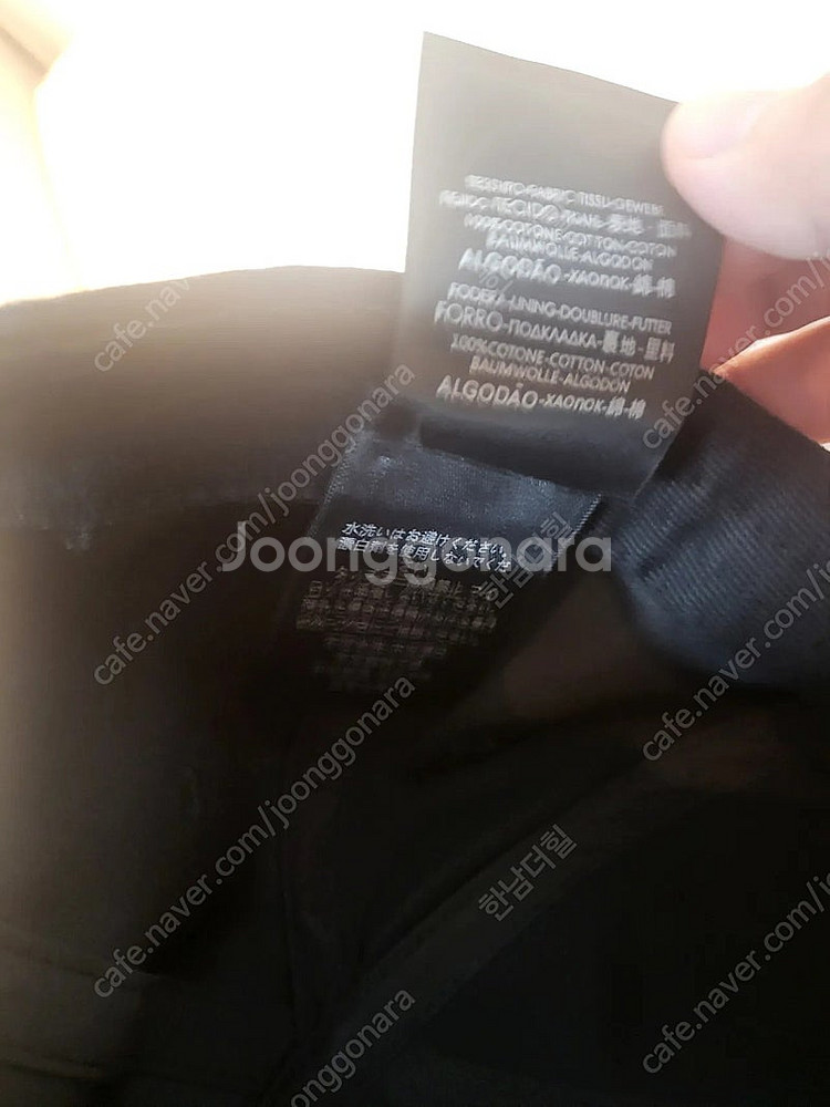 정품 발렌시아가 캡모자 블랙색상 거의새상품 판매합니다--3