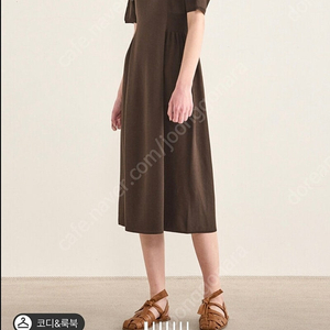 한섬 더캐시미어 실크블렌드 니트원피스