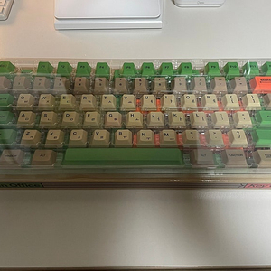 페블온x논디 90's green office keycap 그린 레트로 한글 키캡 새상품
