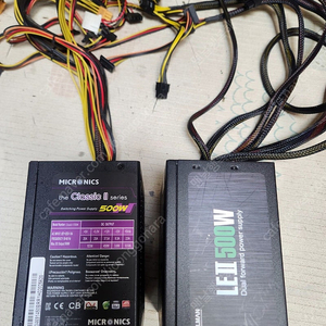 마이크로닉스, 잘만 500w 2개 택포함 2만원