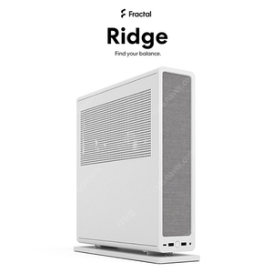 [1회 단순 착용] 프랙탈 릿지 화이트(fractal ridge)